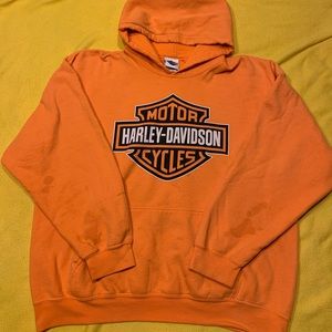 Vintage Harley Davidson Mens Hoodie